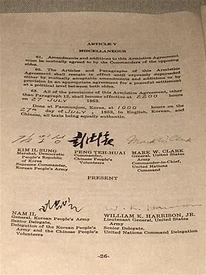 Korean Armistice Agreement
